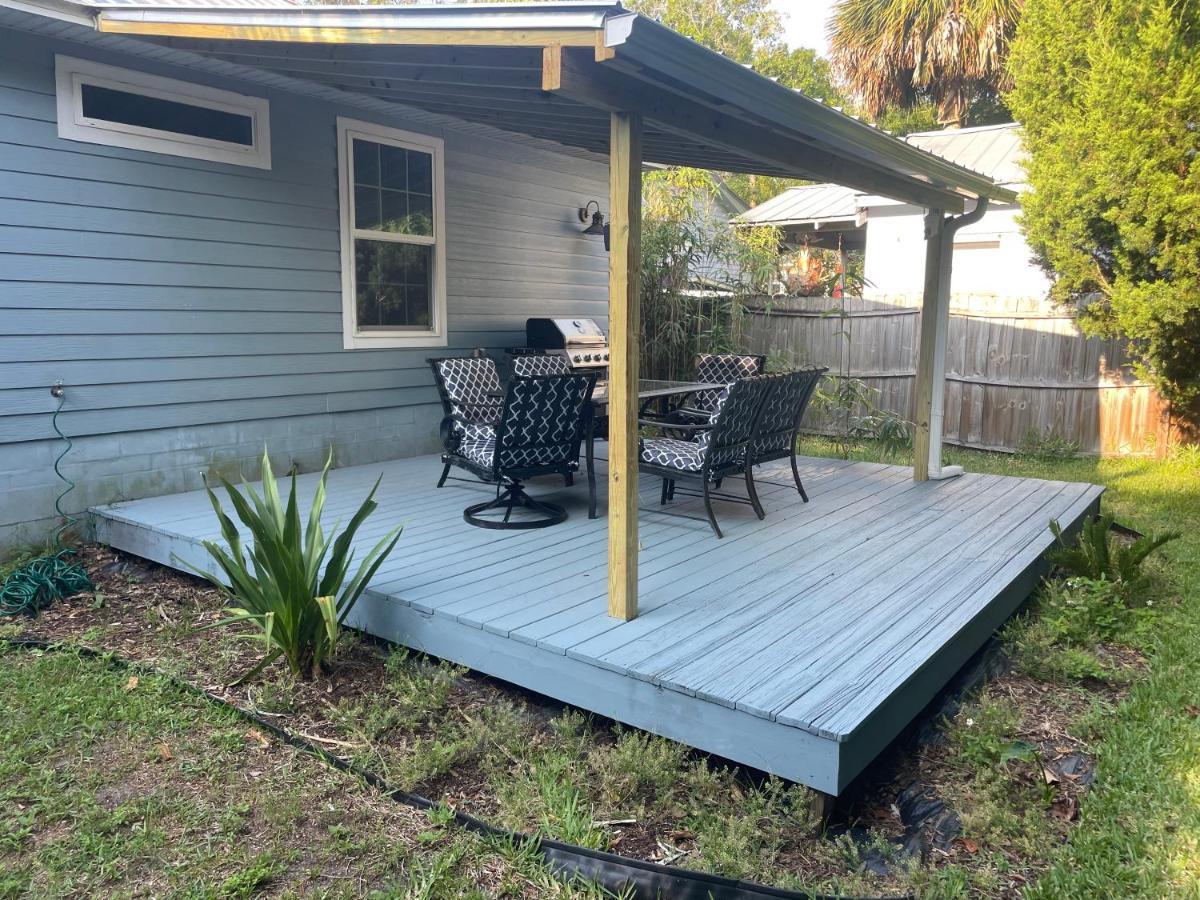 Modern, Upscale, And New Blue Bungalow In The Heart Of Downtown St Augustine 세인트어거스틴 외부 사진